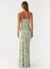 Come Through Maxi Dress Wispy Fern