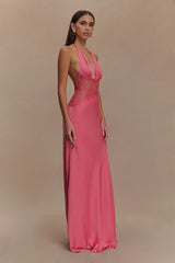Dinah Lace And Satin Dress