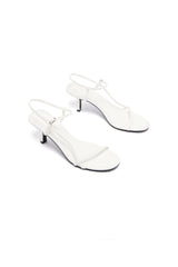 Easton Slingback Heels White