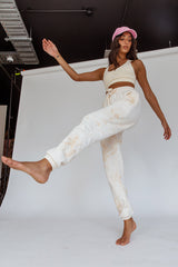 Take It Easy Jogger Track Pants Sand