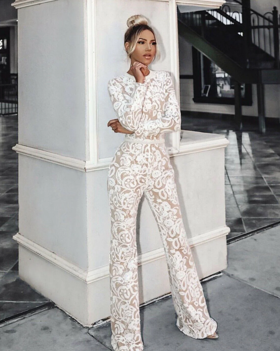 Defined Waist Jumpsuit