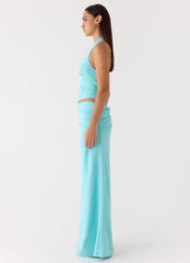 Almost Love Maxi Dress Aqua