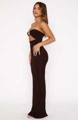 Chocolate Muse Maxi Dress