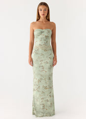Come Through Maxi Dress Wispy Fern