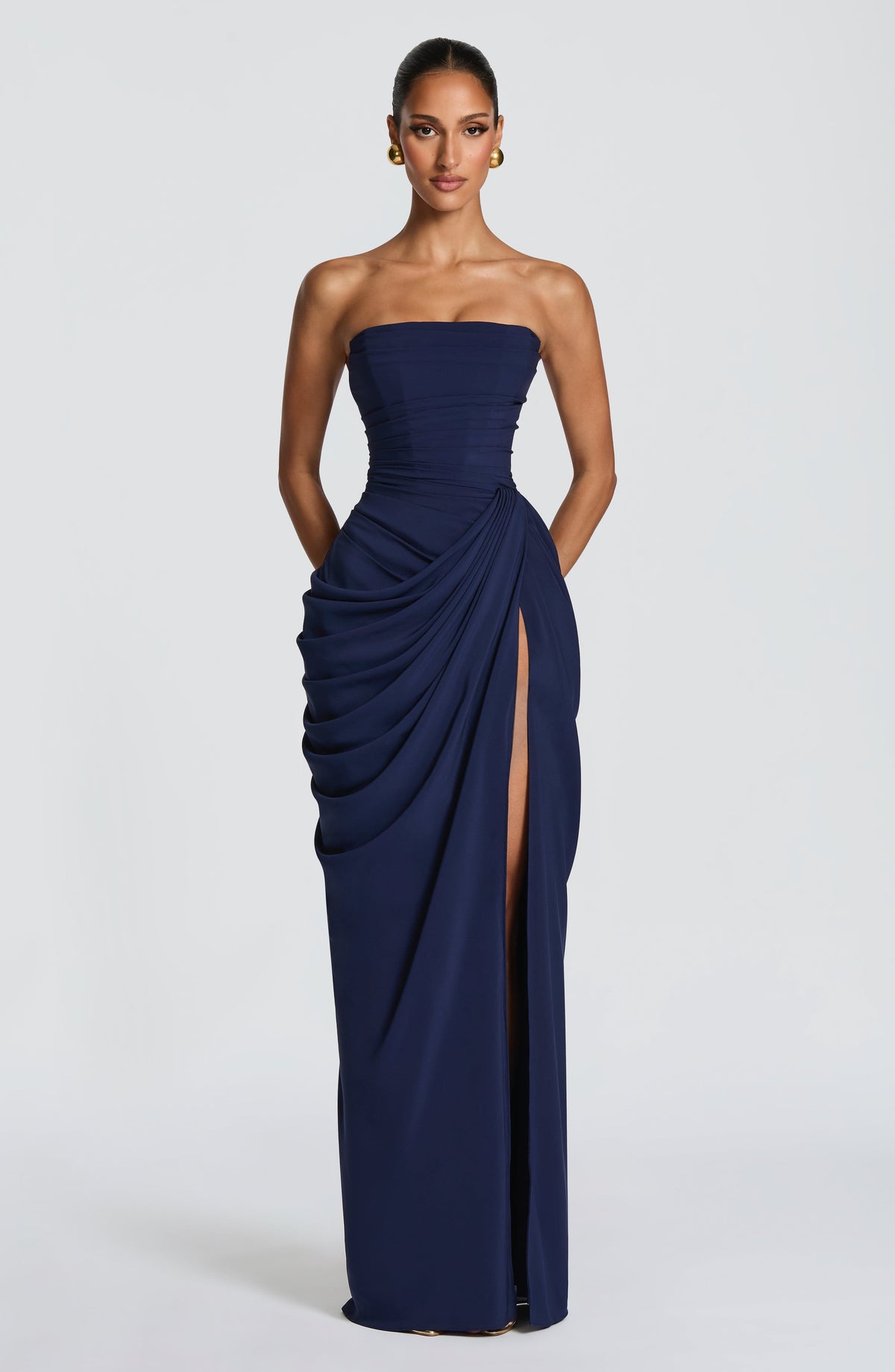 Cyra Maxi Dress Navy