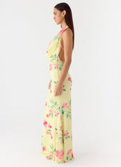 Like You Better Maxi Dress Lemon Soleil