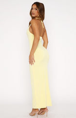 We All Want More Halter Maxi Dress